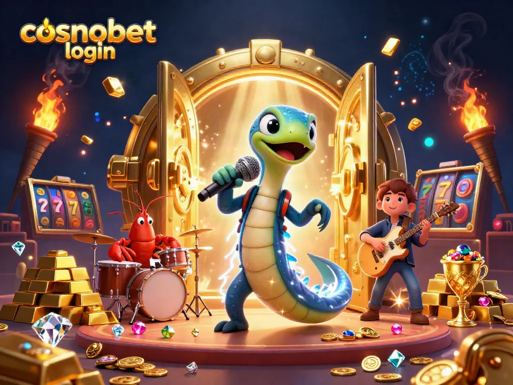 Experience exciting gameplay with cosmobet login at an underwater casino featuring vibrant, animated characters.