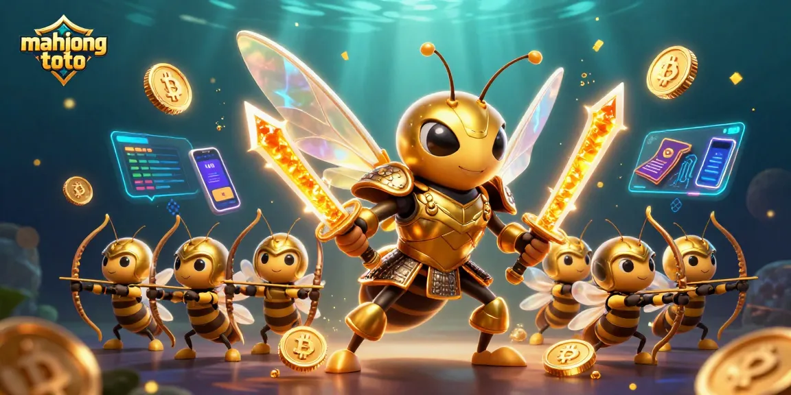 Engage with mahjong toto through thrilling gameplay featuring golden hornets and collectible NFTs