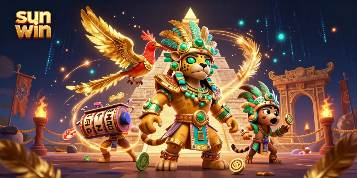 Engage in thrilling gameplay at sun win, featuring vibrant symbols and dynamic casino elements.