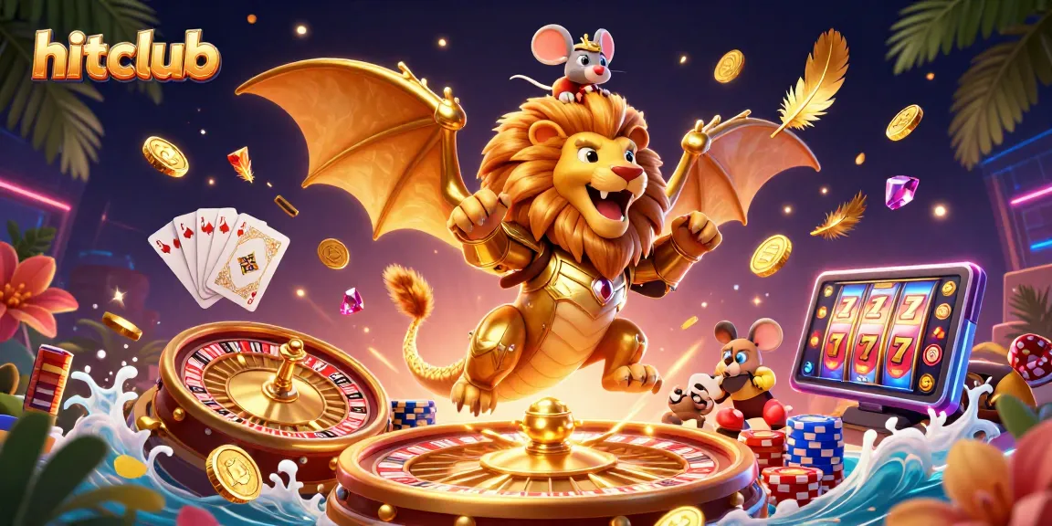 Engage in thrilling wins at hitclub with captivating 3D casino elements and vibrant visuals.